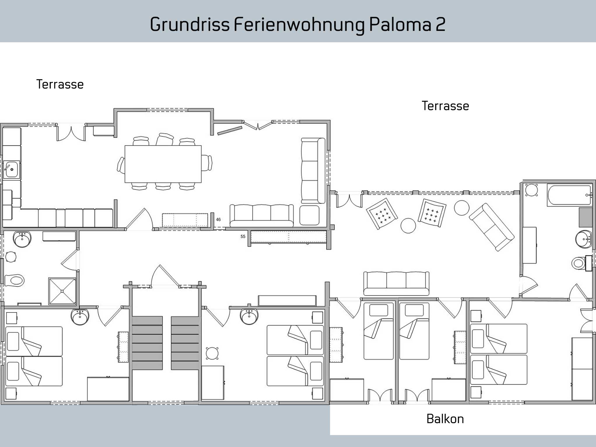 ferienwohnung paloma 2 graechen grundriss plan
