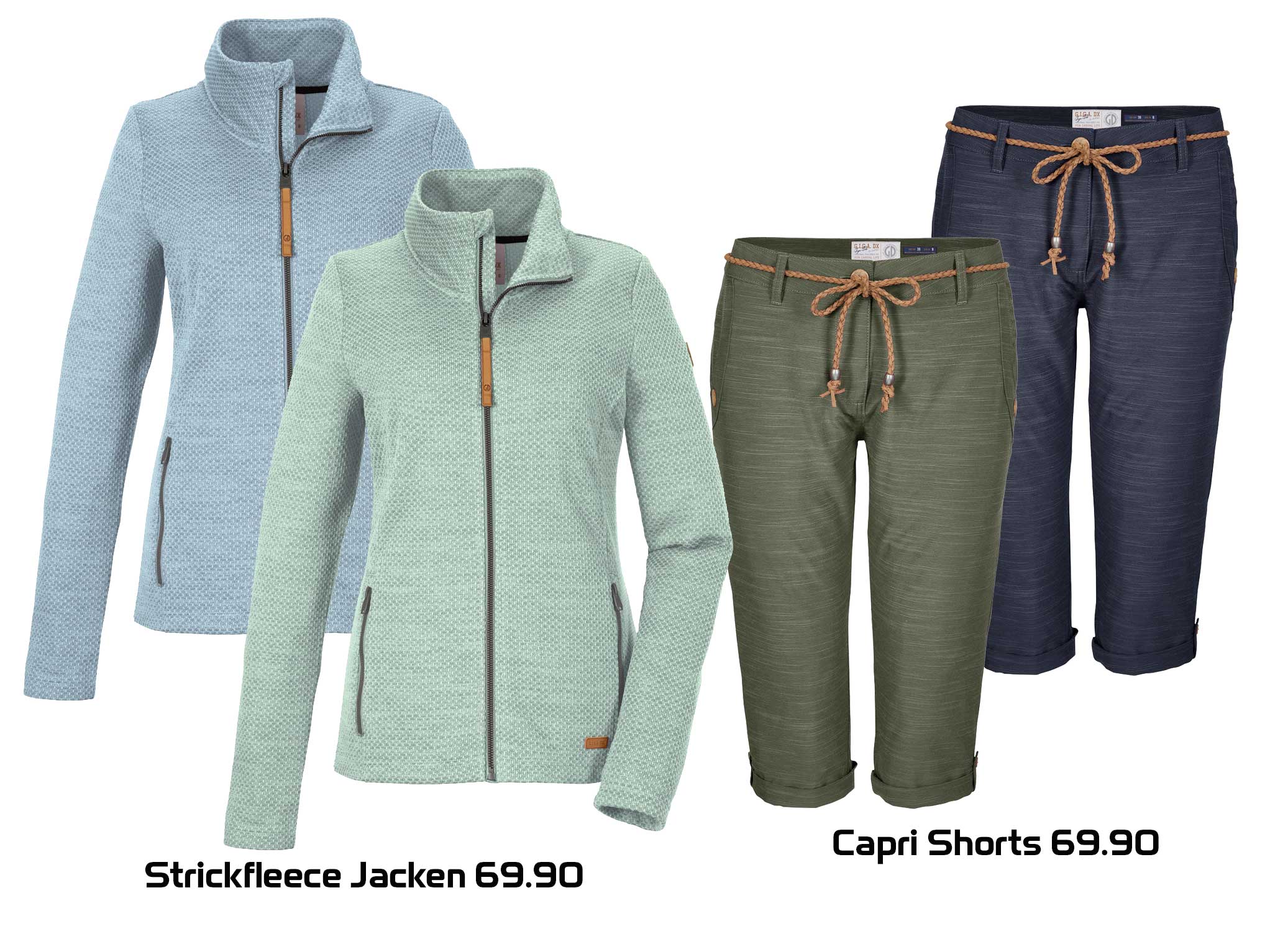 teaser w fleece capri