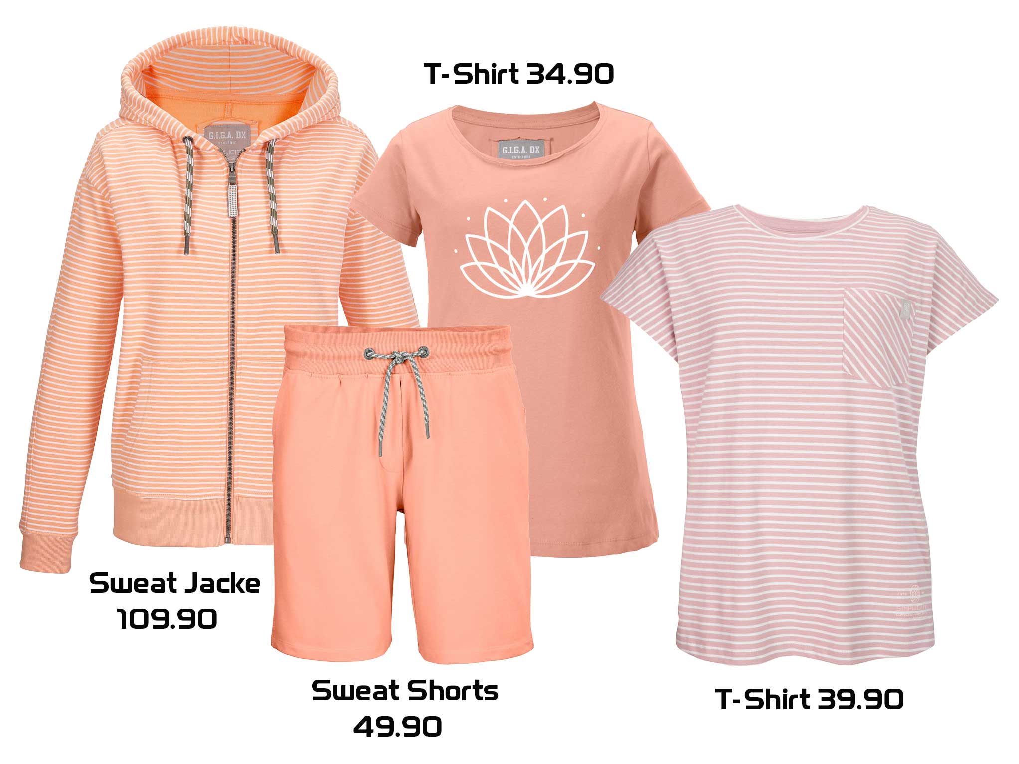 giga collection women peaches