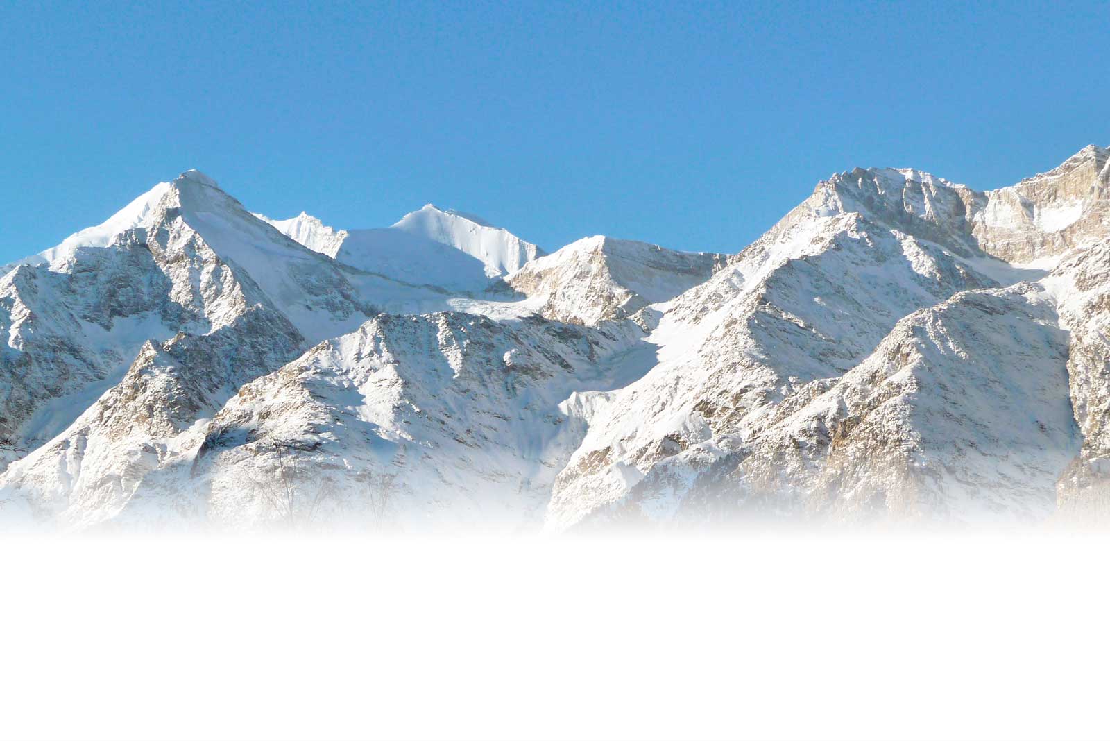 Weisshorn und Brunegghorn