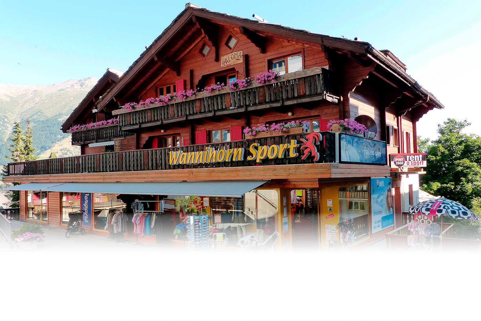 Ansicht Sportgeschäft Sommer